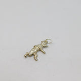 Sterling Silver Cartoon Bear Charm Pendant Vintage c1970