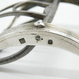 George III Pair of Sterling Silver Belt Buckles Antique 1796 London