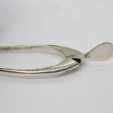 Sterling Silver Wishbone Form Sugar Tongs Antique 1924 Birmingham