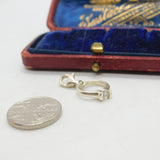 Sterling Silver Engagement Ring Charm Pendant Vintage c1970