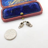 Sterling Silver Little Boots Charm Pendant Vintage c1970