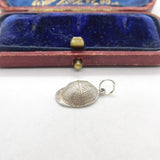 Sterling Silver Jockey Riding Cap Charm Pendant Vintage c1970