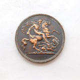20th Century St George's Hospital Bi-Centenery Copper Medal Antique 1933