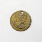 19th Century Duke of York & May of Teck Royal Wedding Pendant Antique 1893