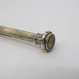 Victorian Sterling Silver Citrine Topped Propelling Pencil Antique c1880s