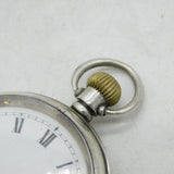 Dennison Sterling Silver 17 Jewels Pocket Watch Antique 1942 London