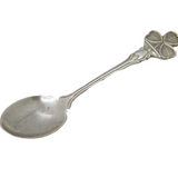 Irish Sterling Silver Shamrock Terminal Souvenir Spoon Vintage 1965 Dublin