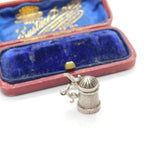 Sterling Silver Beer Stein Tankard Charm Pendant Vintage c1970