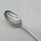George I Sterling Silver Novelty Dolls Toy Dog Nose Spoon Antique c1720s