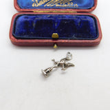 Sterling Silver Eros the Archer Charm Pendant Vintage c1970