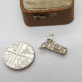 Sterling Silver Golf Clubs Charm Pendant Vintage c1970