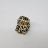Sterling Silver Cash in the Register Opening Charm Pendant Vintage c1970