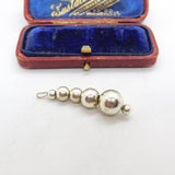Sterling Silver Beads Charm Pendant Vintage c1970