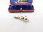 Sterling Silver Beads Charm Pendant Vintage c1970