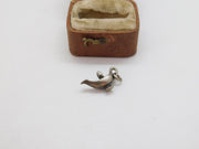 Sterling Silver Oil Lamp Charm Pendant Vintage c1970