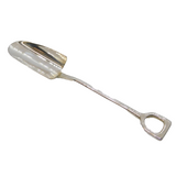 Sterling Silver Shovel Spade Novelty Salt Spoon Vintage c1970s