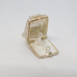 Sterling Silver Opening Cash Register Charm Pendant Vintage c1970s