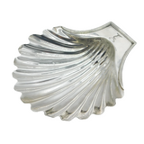 George III Sterling Silver Crested Shell Form Butter Dish Antique 1789 London