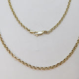 Sterling Silver Essential Belcher Chain 61cm/24" Length Contemporary c2000