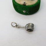 Sterling Silver Roller Charm Pendant Vintage c1970