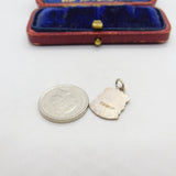 Sterling Silver and Enamel John O'Groats Travel Charm Pendant Vintage c1970