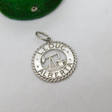 Sterling Silver 'Leduc, Alberta' Charm Pendant Vintage c1970