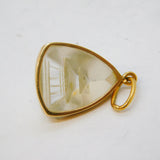 Japanese 19th Century 18ct Gold Essex Crystal Pagoda Pendant Antique