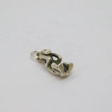 Sterling Silver 'Hear No Evil' Monkey Charm Pendant Vintage c1970s