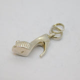 Sterling Silver Links Of London Stiletto Shoe Charm Pendant Vintage c1970