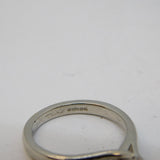 .950 Platinum & 0.25ct Brilliant Cut Diamond Solitaire Ring Vintage London