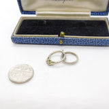 Sterling Silver Wedding & Engagement Ring Charm Pendant Vintage c1970