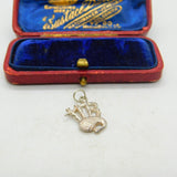 Sterling Silver Bagpipes Miniature Charm Pendant Vintage c1970