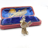Sterling Silver Man Holding a Ladder Charm Pendant Vintage c1970