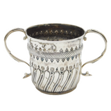 Queen Anne Britannia Silver Porringer Cup Antique 1705 London, John Rand