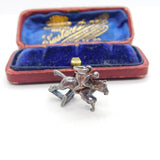 Sterling Silver Show Jumping Equestrian Charm Pendant Vintage c1970