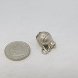 Sterling Silver Jersey Can Charm Pendant Vintage c1970