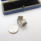 Sterling Silver Magic Wishing Well Charm Pendant Vintage c1970