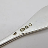 George III Sterling Silver Combination Medicine Spoon & Tongue Depressor Antique