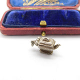 Sterling Silver Aladdin's Lamp Charm Pendant Vintage c1970