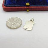 Sterling Silver and Enamel Kendal Travel Shield Charm Pendant Vintage c1970