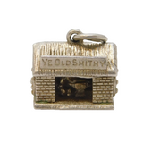 Sterling Silver Blacksmiths Shop Charm Pendant Vintage c1970s