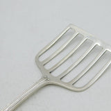 Victorian Sterling Silver Asparagus Server Spoon Antique 1896 Sheffield