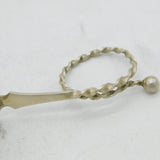 Marius Hammer Norwegian 830 Grade Silver Leaf Form Caddy Spoon Antique