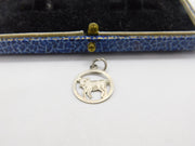 Sterling Silver Little Baby Calf Charm Pendant Vintage c1970