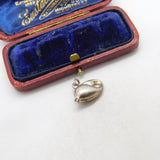 Sterling Silver Dolphin Fish Charm Pendant Vintage c1970