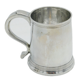 George I Britannia Silver Pint Tankard Mug Antique 1717 London