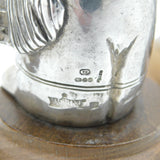 Set of 3 Magrino Sterling Silver Mounted Novelty Animal Figurines Vintage