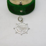 Sterling Silver Niagara Falls Souvenir Charm Pendant Vintage c1970
