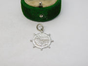 Sterling Silver Niagara Falls Souvenir Charm Pendant Vintage c1970
