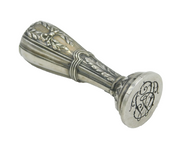 19th Century French .950 Standard Silver Monogram Desk Seal Antique c1860